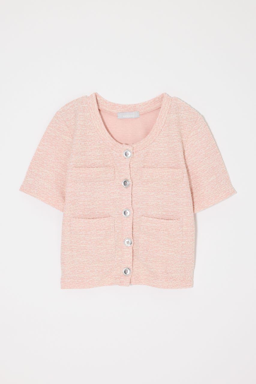 MOUSSY「TWEED CRUSH トップス」|Tシャツ・カットソー|