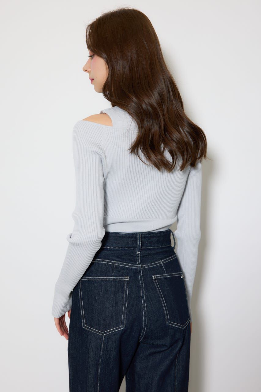 rienda「レイヤードニットトップス」|ニット・セーター|