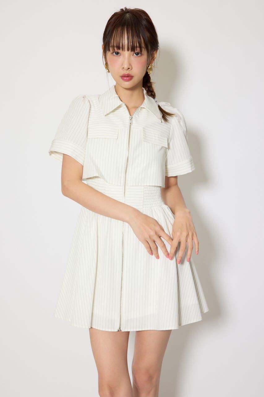 rienda「バストフレアミニワンピース」|ワンピース|