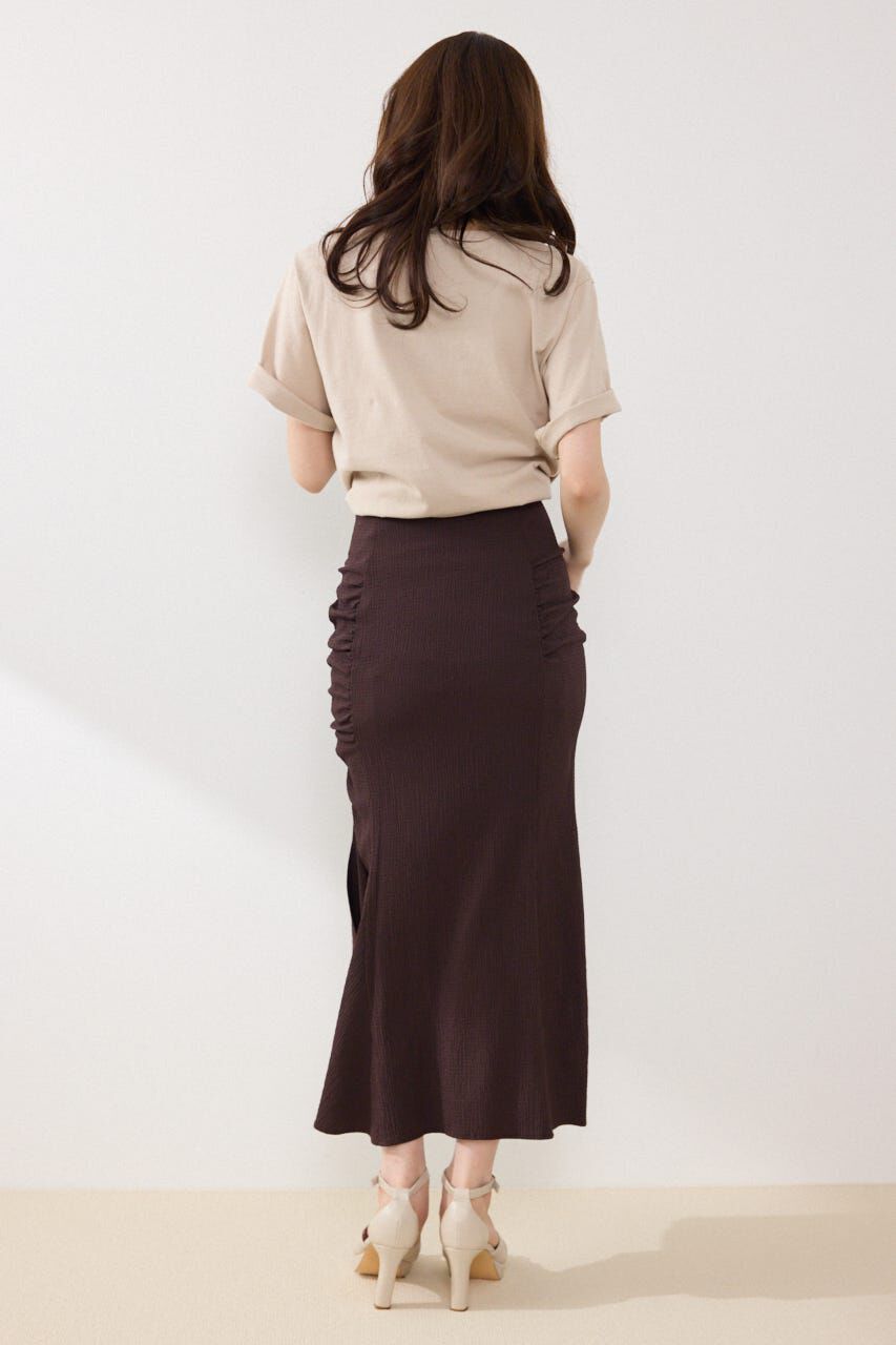 rienda「ギャザーマーメイドジャストウエストスカート」|スカート|