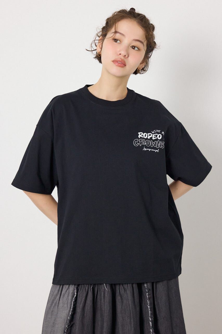 RODEO CROWNS「Graffiti プリントTシャツ」|Tシャツ・カットソー|