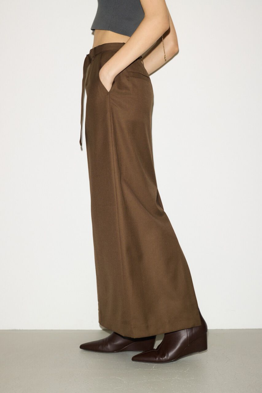 SLY「MANNISH BELTED I LINE ロングスカート」|スカート|