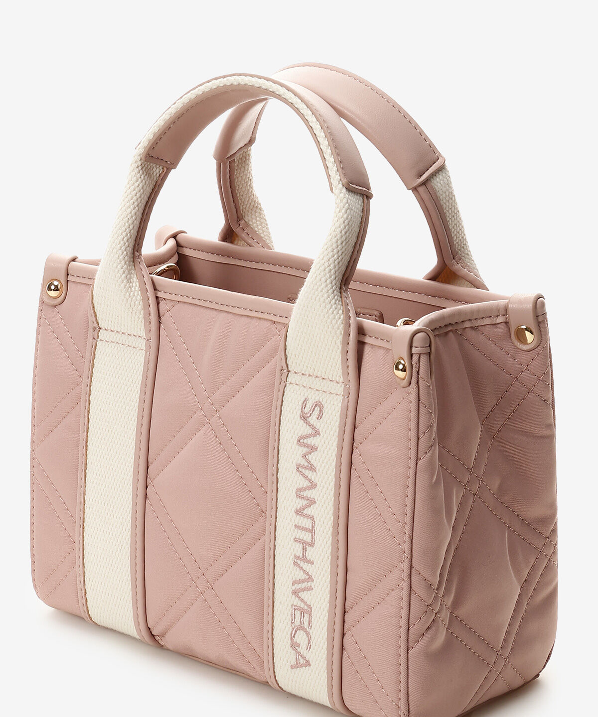 Samantha Vega「ロゴテープキルティングショルダーバッグ（ミニ）」|ショルダー・メッセンジャー|