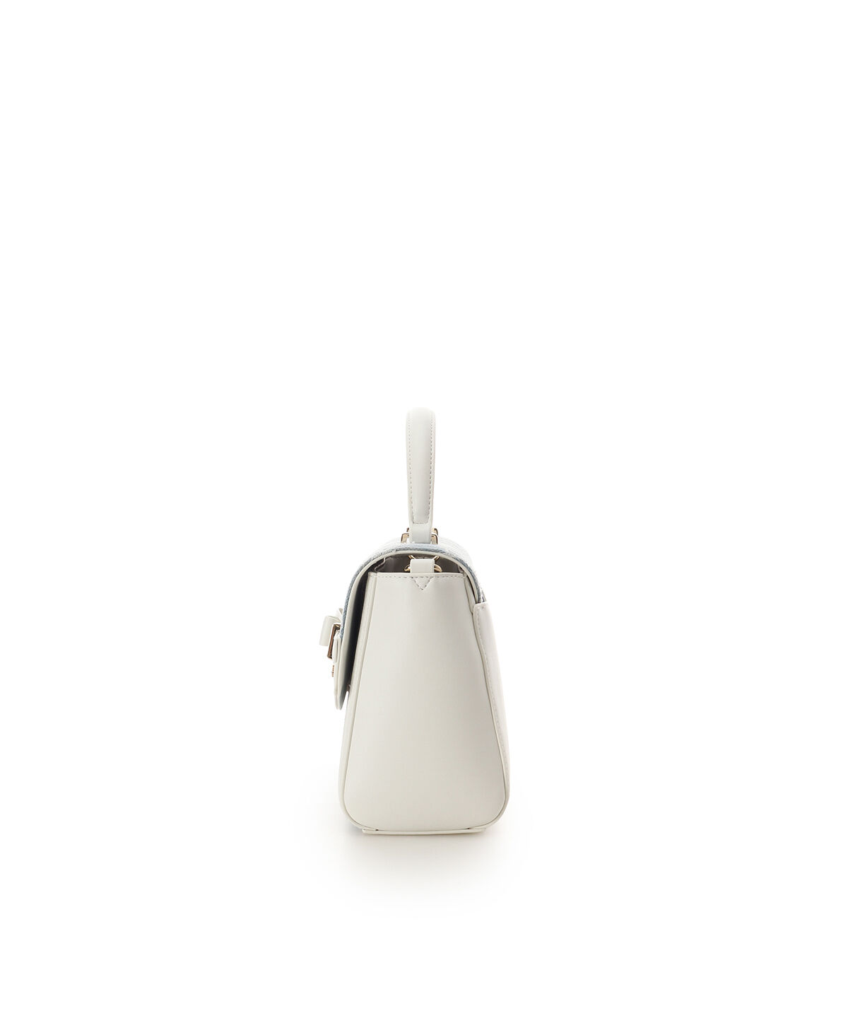 Samantha Vega「デニム調アクセントリボンショルダーバッグ」|ショルダー・メッセンジャー|