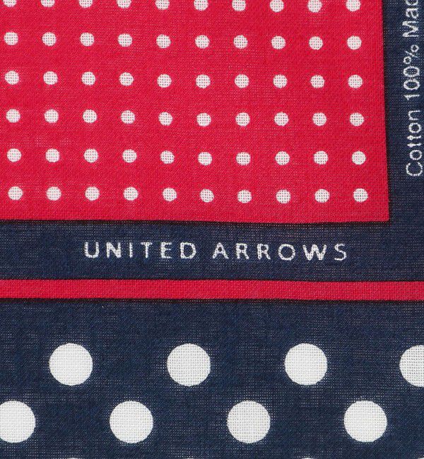 UNITED ARROWS「ドット バンダナ」|ハンカチ|