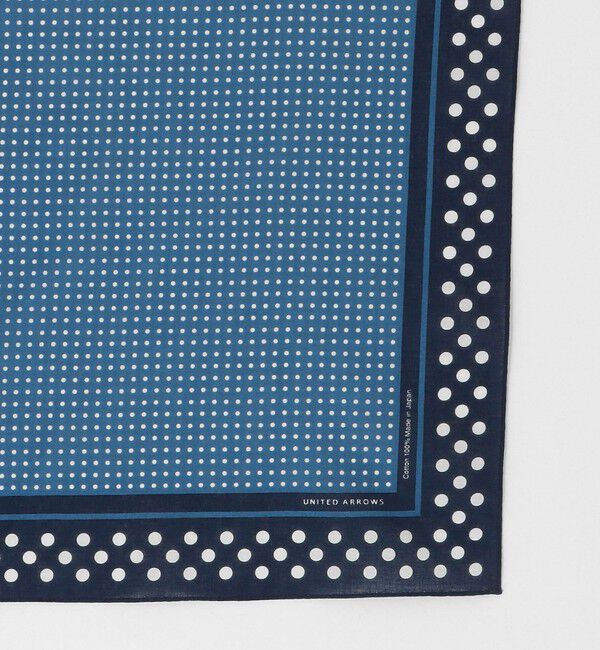 UNITED ARROWS「ドット バンダナ」|ハンカチ|