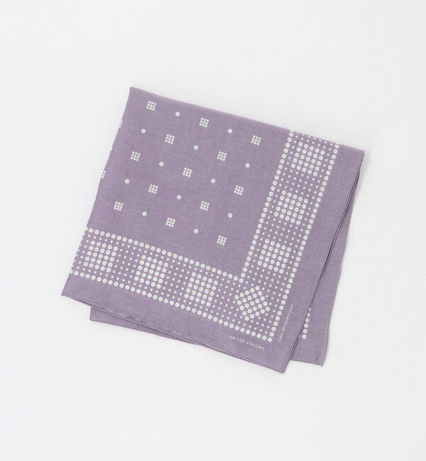 UNITED ARROWS「コモン バンダナ」|ハンカチ|PURPLE