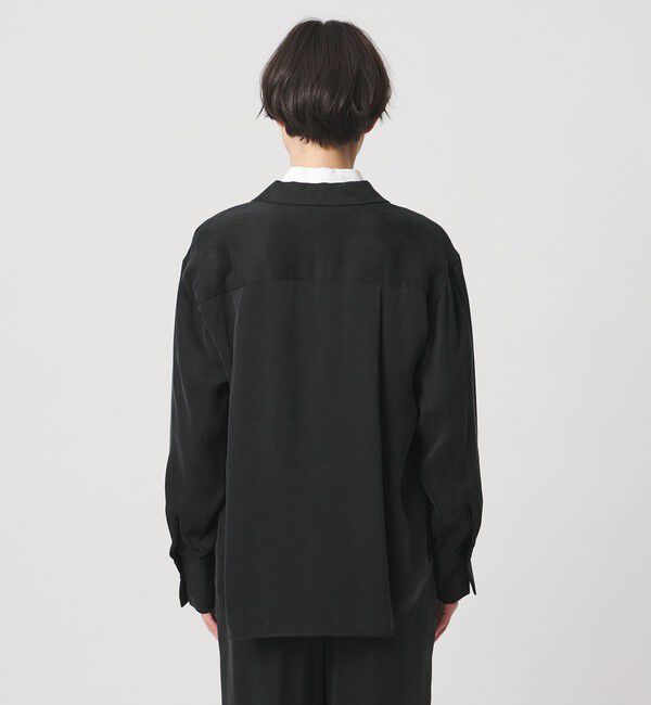 UNITED ARROWS「オープンカラー シャツ ジャケット」|シャツ・ブラウス|