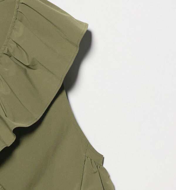 AEWEN MATOPH「＜AEWEN MATOPH＞フリルカシュクールノースリーブブラウス ‐ ウォッシャブル ‐」|シャツ・ブラウス|