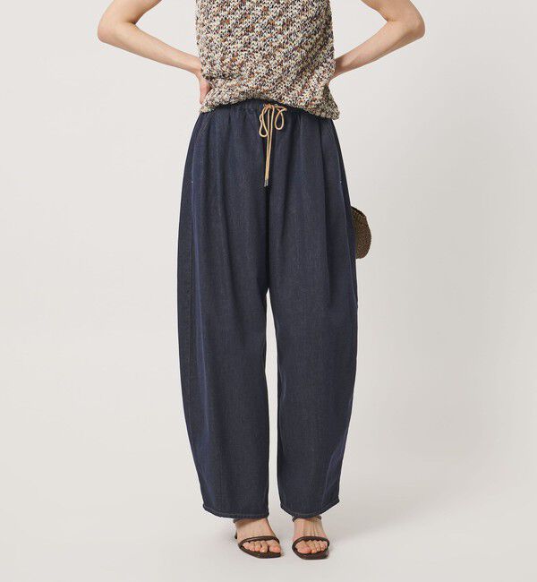 UNITED ARROWS「ステッチ デニム カーブパンツ」|デニム|