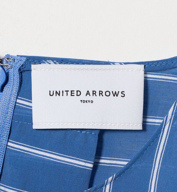 UNITED ARROWS「クリーン ストライプ マリン ブラウス ‐ウォッシャブル‐」|シャツ・ブラウス|