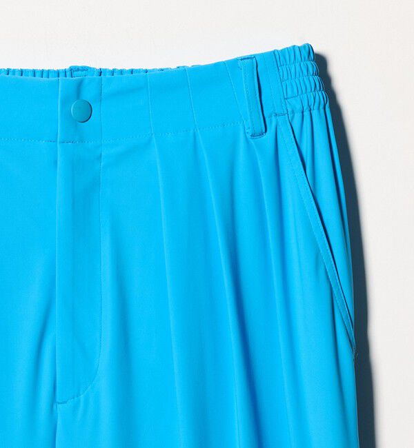 UNITED ARROWS「ジャージー タック ワイドパンツ ‐ウォッシャブル‐」|スラックス|