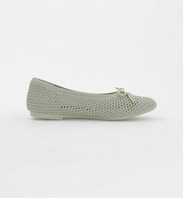 UNITED ARROWS green label relaxing「ウェルネスシアー バレエシューズ / ニットシューズ」|ローファー|