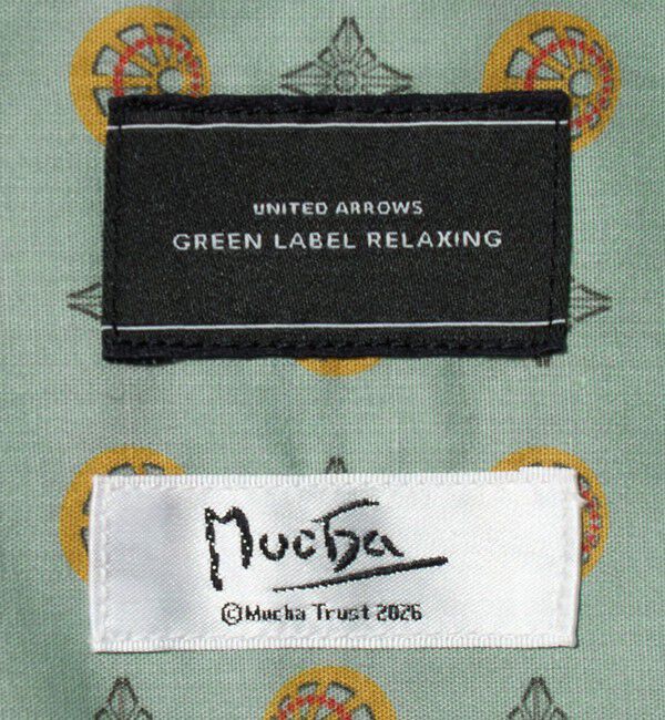 UNITED ARROWS green label relaxing「ALFONS MUCHA ジャストルーズ 半袖 シャツ」|シャツ・ブラウス|