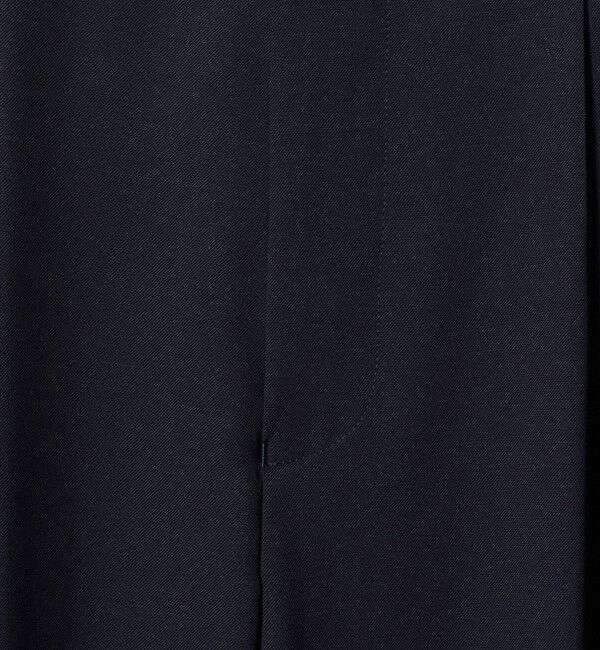 UNITED ARROWS green label relaxing「FINE BASIC トリアセテート ウール  2P ワイド スラックス パンツ W4 」|スラックス|