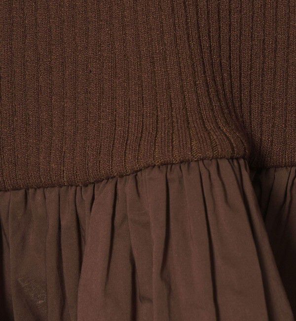 EMMEL REFINES「＜EMMEL REFINES＞EM スソバルーン ノースリーブ ニット」|ニット・セーター|