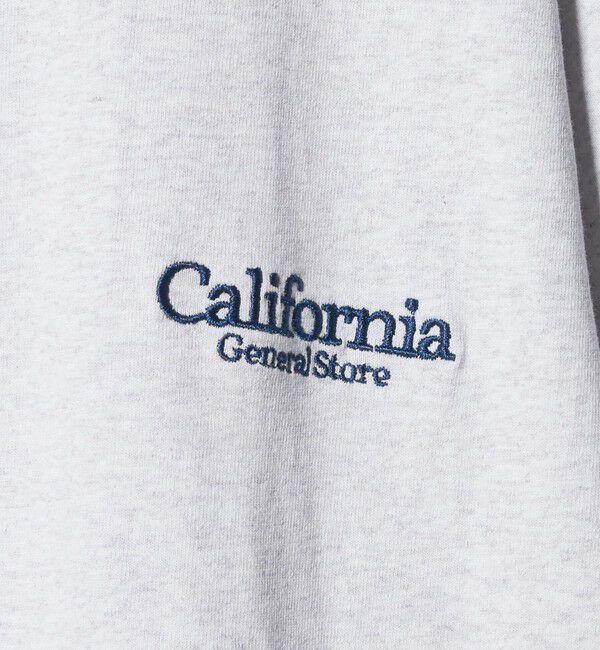 California General Store「＜CGS.＞オーガニック コットン クルーネック ロゴ Tシャツ」|Tシャツ・カットソー|
