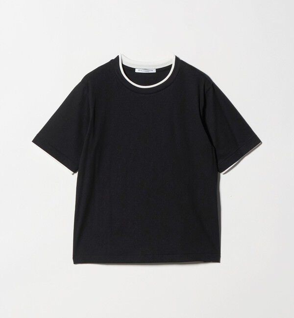 BEAUTY&YOUTH UNITED ARROWS「麻コットン レイヤード クルーネック Tシャツ」|Tシャツ・カットソー|