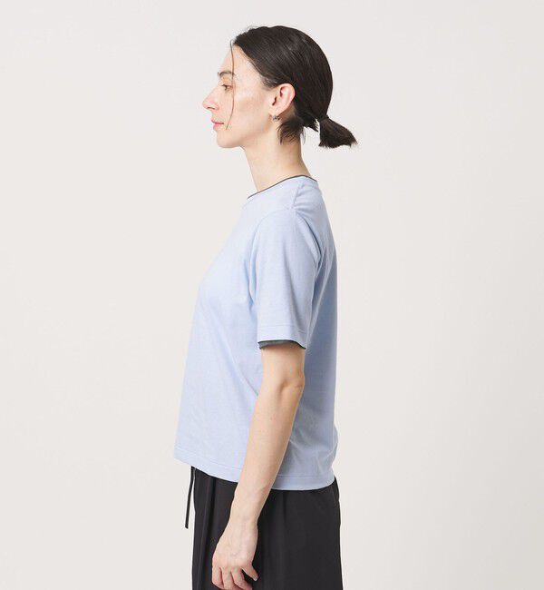 BEAUTY&YOUTH UNITED ARROWS「麻コットン レイヤード クルーネック Tシャツ」|Tシャツ・カットソー|