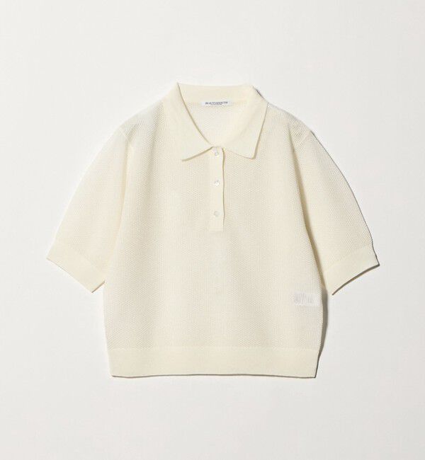 BEAUTY&YOUTH UNITED ARROWS「メッシュ ポロニット プルオーバー ウォッシャブル」|ニット・セーター|
