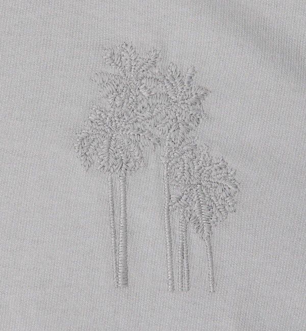 JAMES PERSE「フレンチテリー パルムツリーエンブロイダリー ポロシャツ MLWF3686PB」|ポロシャツ|