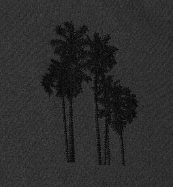 JAMES PERSE「フレンチテリー パルムツリーエンブロイダリー ポロシャツ MLWF3686PB」|ポロシャツ|