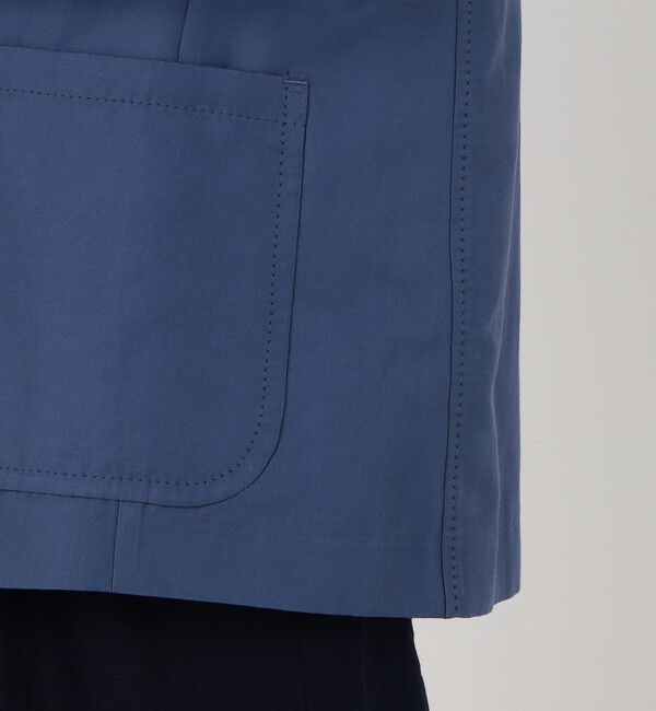 TOMORROWLAND MENS「コットンシルクグログラン ダブルブレステッド8Bジャケット」|テーラードジャケット|