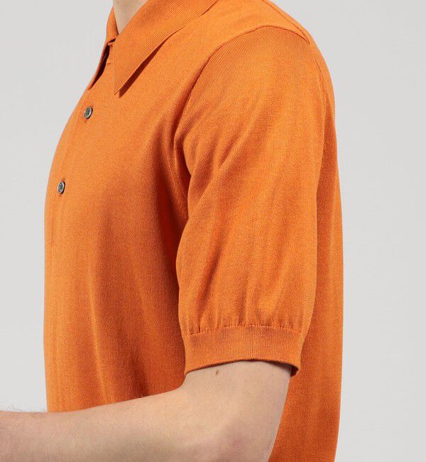 TOMORROWLAND MENS「TOMORROWLAND tricot シルクコットン ニットポロシャツ SESIA」|ポロシャツ|