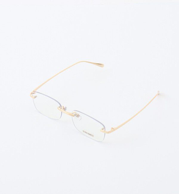 NOLLEY'S「リムレススクエアレンズサングラス」|サングラス|クリア