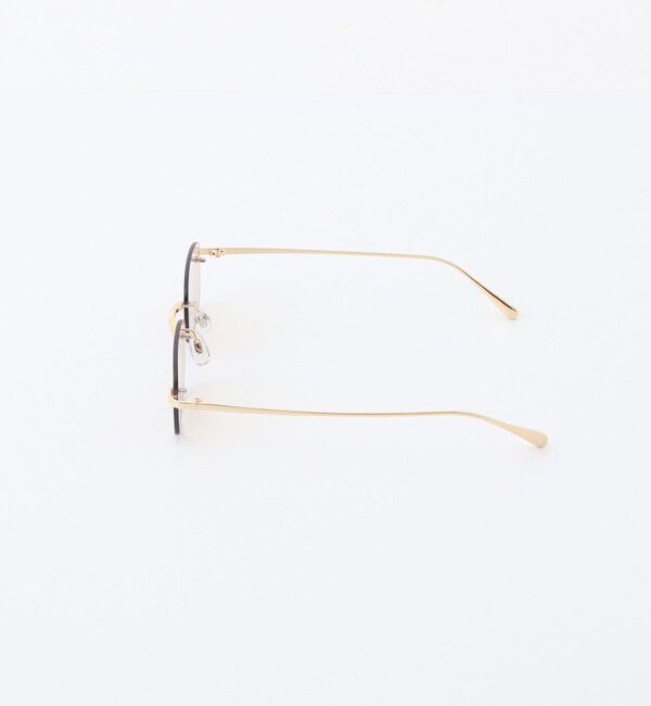 NOLLEY'S「リムレススクエアレンズサングラス」|サングラス|