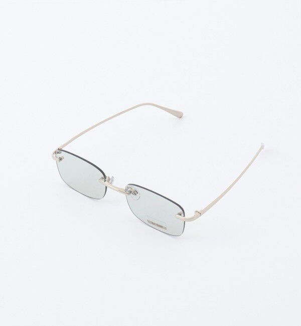 NOLLEY'S「リムレススクエアレンズサングラス」|サングラス|