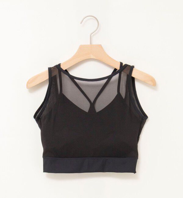 MAQWEL「【MAQWEL/マクウェル】ウォッシャブルバッククロスシアーブラトップ」|チューブトップ|