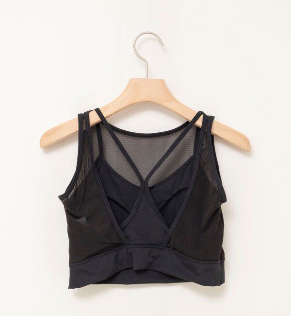 MAQWEL「【MAQWEL/マクウェル】ウォッシャブルバッククロスシアーブラトップ」|チューブトップ|