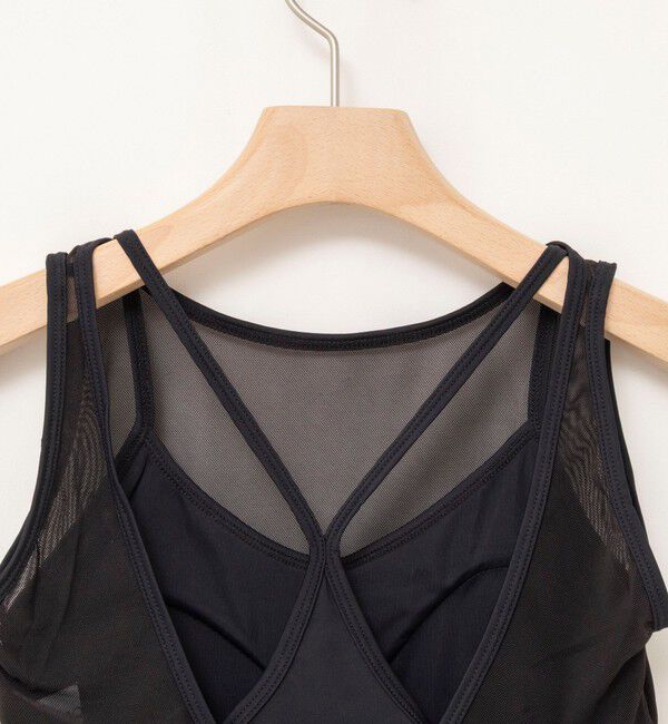 MAQWEL「【MAQWEL/マクウェル】ウォッシャブルバッククロスシアーブラトップ」|チューブトップ|