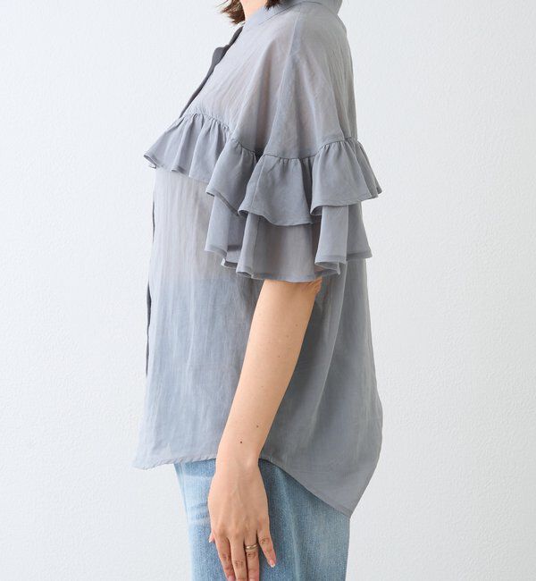  「予約【ASUKAコラボカラー企画】ティアードフリルブラウス」|シャツ・ブラウス|