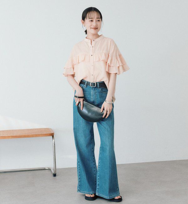  「予約【ASUKAコラボカラー企画】ティアードフリルブラウス」|シャツ・ブラウス|