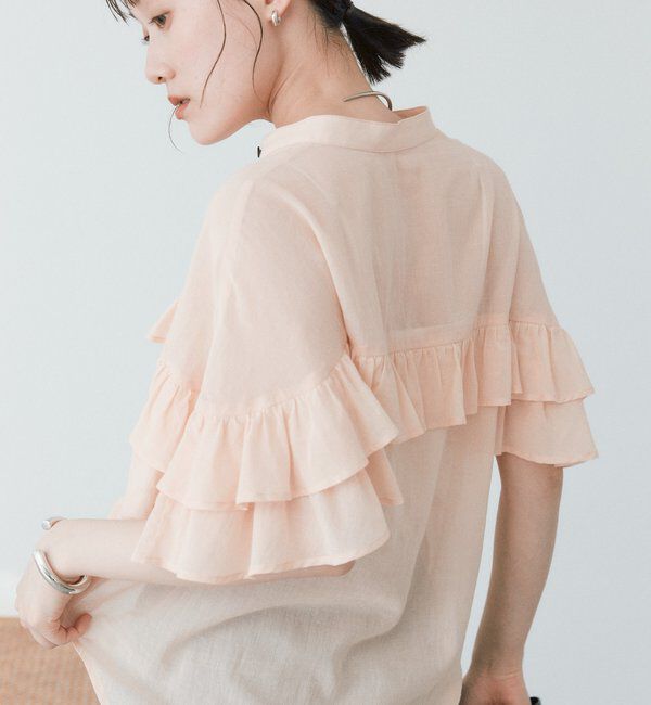  「予約【ASUKAコラボカラー企画】ティアードフリルブラウス」|シャツ・ブラウス|