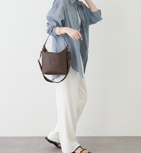  「《WEB限定》スタンダードミニショルダーバッグ <エンボスモノグラム>」|ショルダー・メッセンジャー|