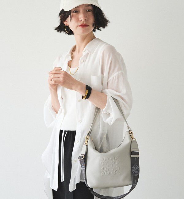  「《WEB限定》スタンダードミニショルダーバッグ <エンボスモノグラム>」|ショルダー・メッセンジャー|