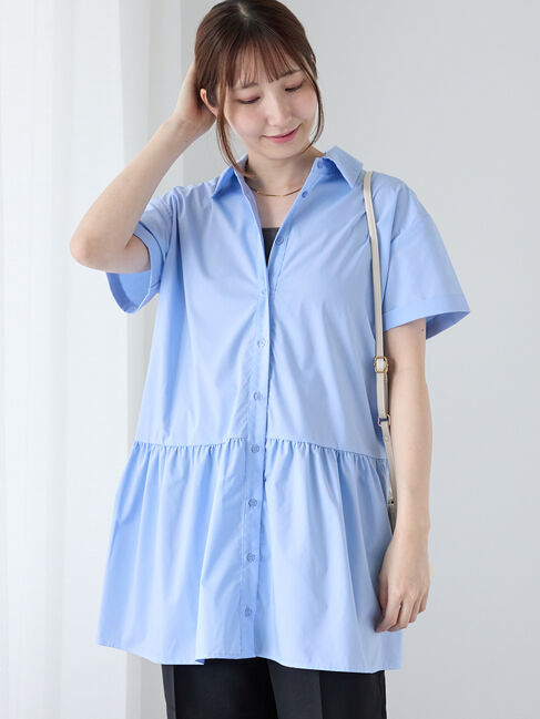 Te chichi TERRASSE「ティアード切り替えミニ丈ワンピース」|ワンピース|