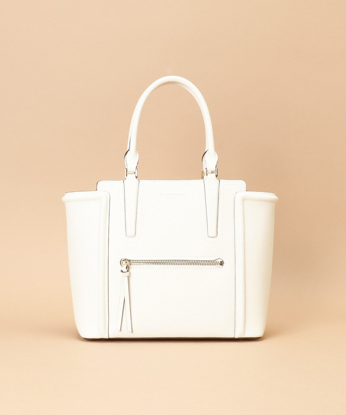 Samantha Thavasa「サマンサ カリヌー 大サイズ」|ハンドバッグ|オフホワイト