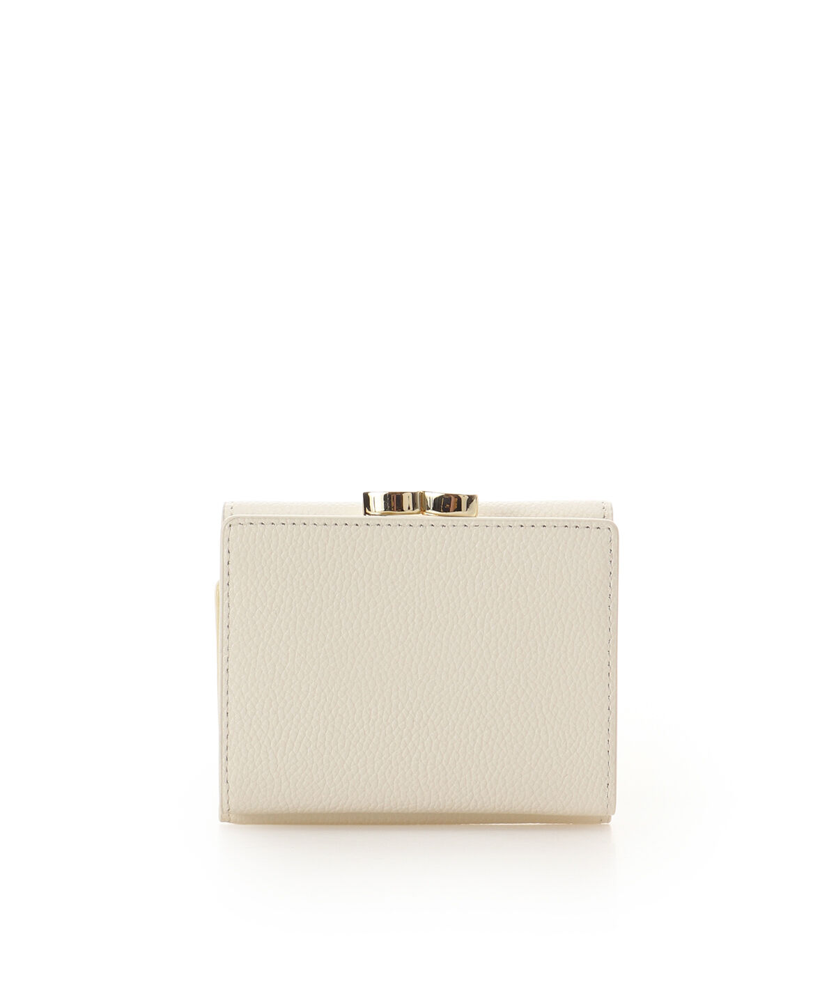 Samantha Thavasa「バイカラーリボンモチーフ口金折財布」|財布|