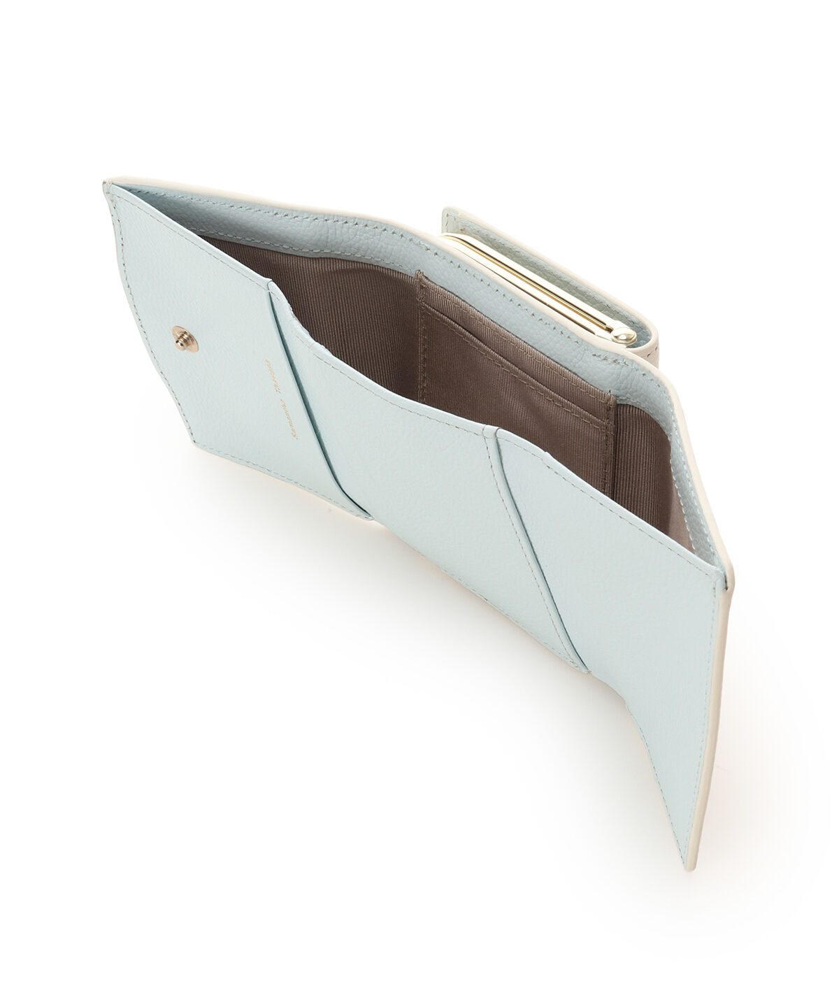 Samantha Thavasa「バイカラーリボンモチーフ口金折財布」|財布|