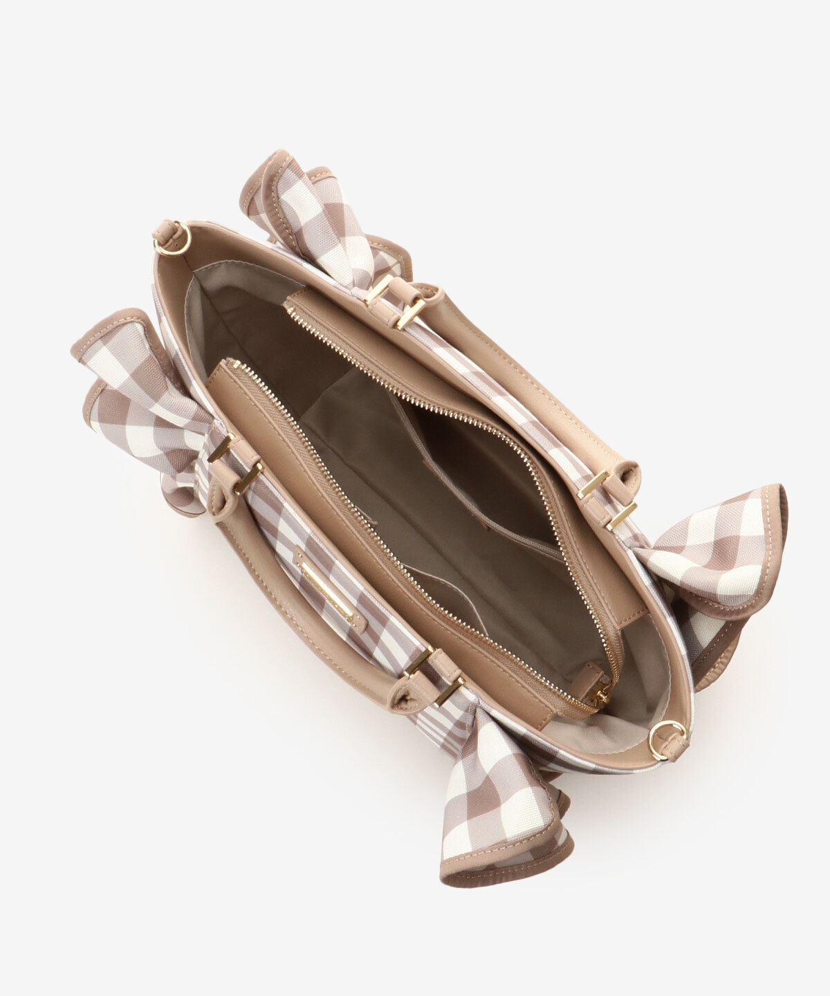 Samantha Vega「チェックフリルハンドバッグ（大）」|ハンドバッグ|