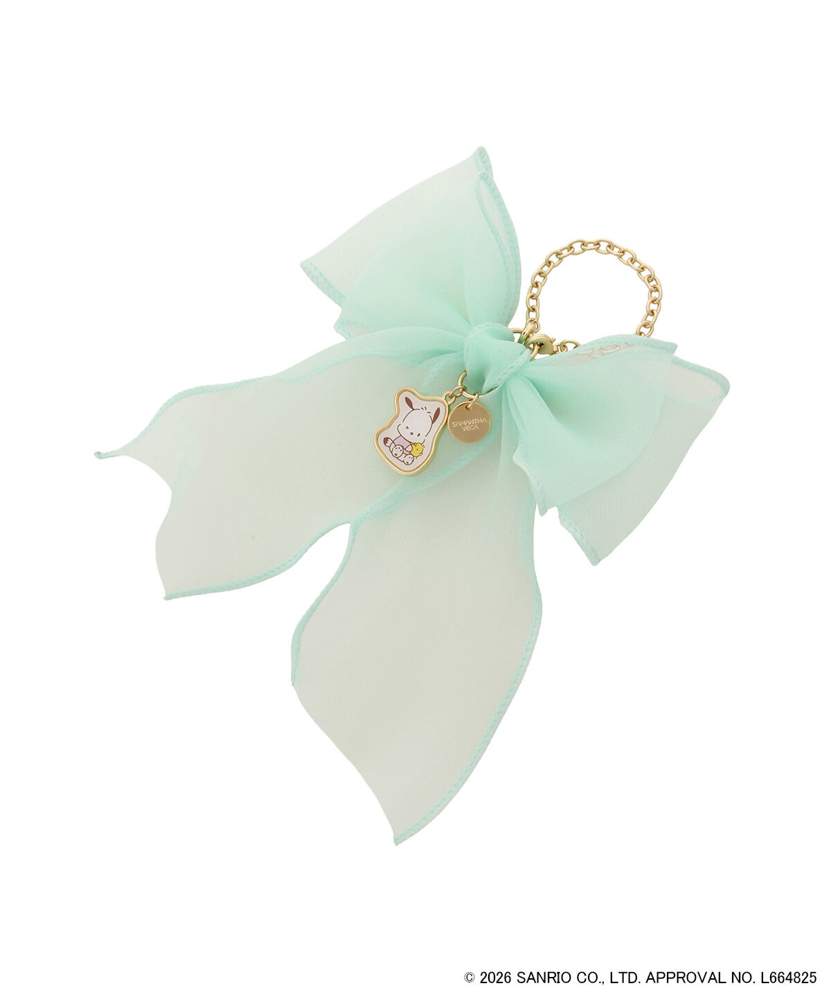 Samantha Vega「「ポチャッコ」コレクション2wayバッグチャーム」|チャーム・キーホルダー|ゴールド