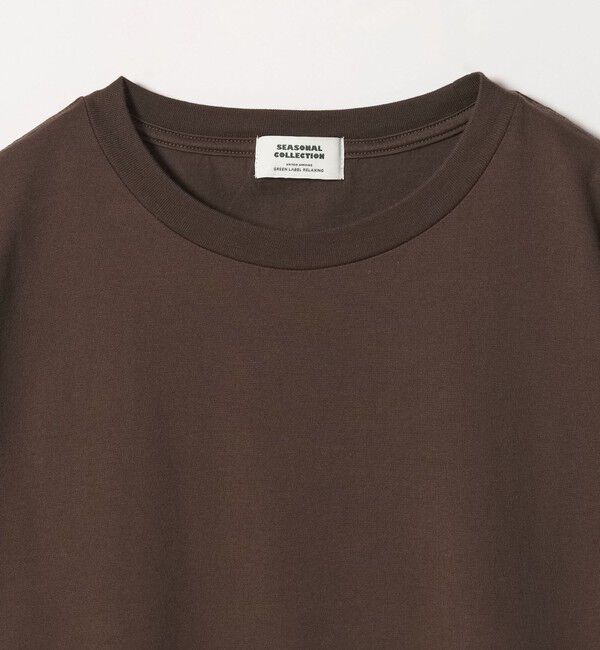 UNITED ARROWS green label relaxing「＜SEASONAL COLLECTION＞LOTUS クルーネック Tシャツ」|Tシャツ・カットソー|