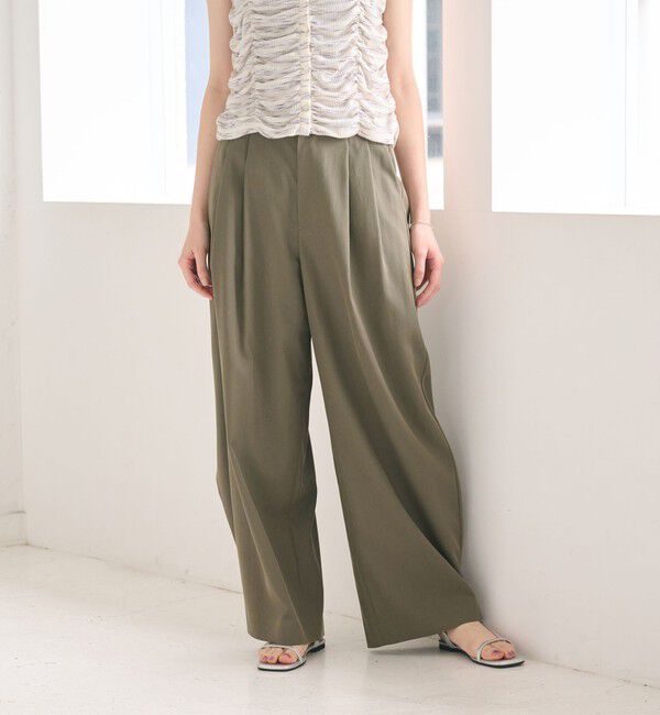 BEAUTY&YOUTH UNITED ARROWS「セルロースナイロン バックラップ パンツ」|その他|