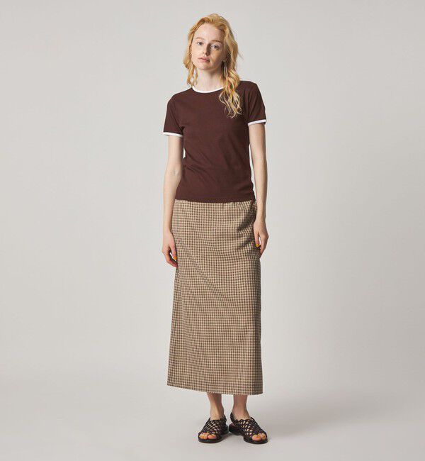 STEVEN ALAN「＜Steven Alan＞リンガー Tシャツ」|Tシャツ・カットソー|