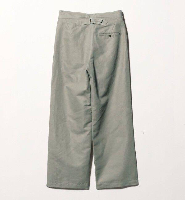 STEVEN ALAN「＜Steven Alan＞バックシンチ ワイドストレート パンツ」|チノ|