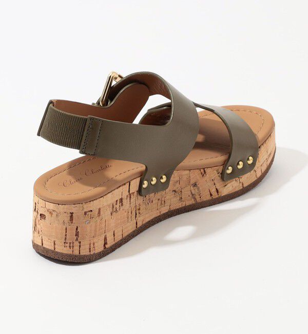 TOMORROWLAND GOODS「CLAIRE CHARLOTTE Sophie コルクソール バックストラップサンダル」|サンダル|